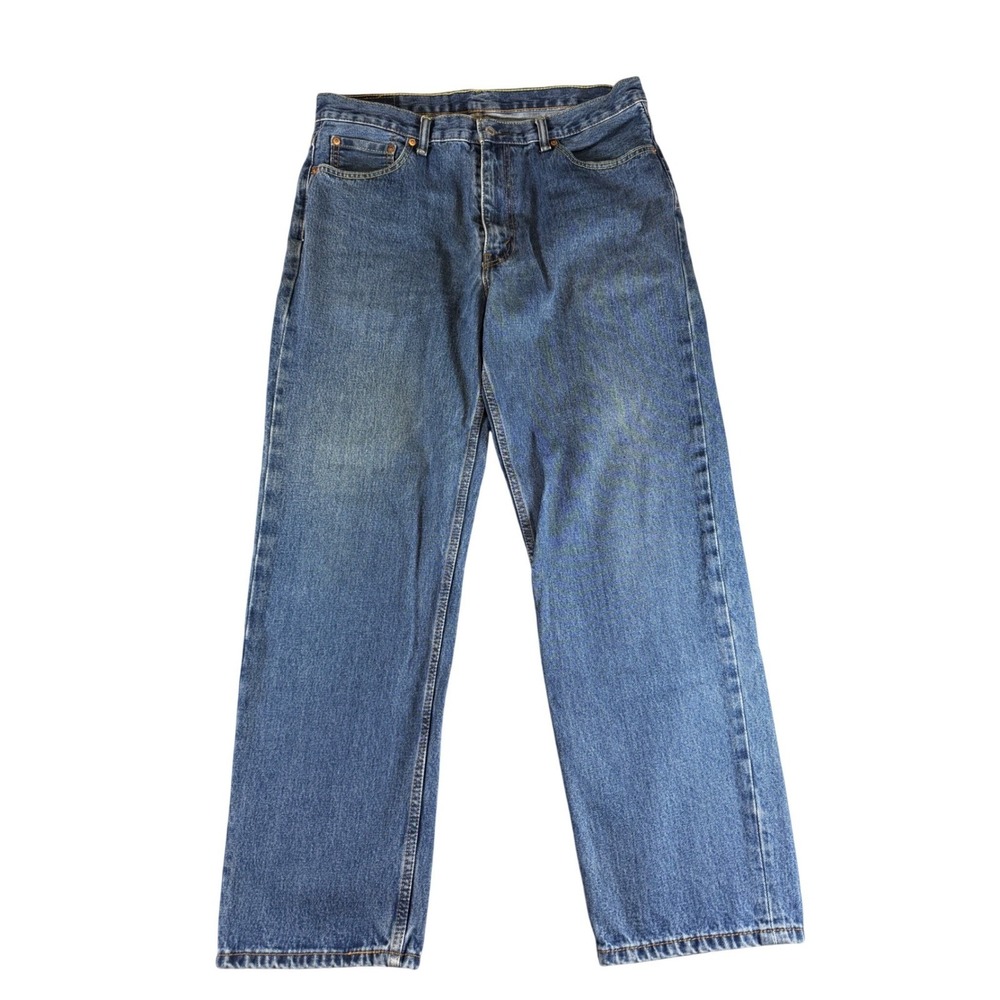 Levi's‎ 550 Relaxed Fit Jeans Men 36x30 Measured (36x32 Tag) Medium Wash Classic